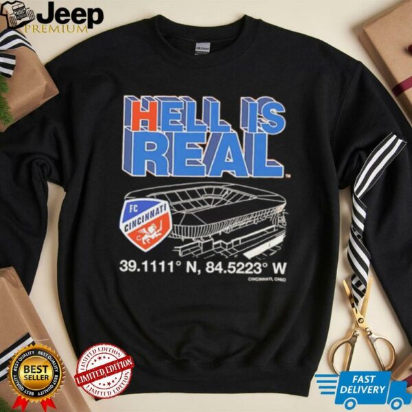 Hell is real Cincinnati FC coordinates shirt