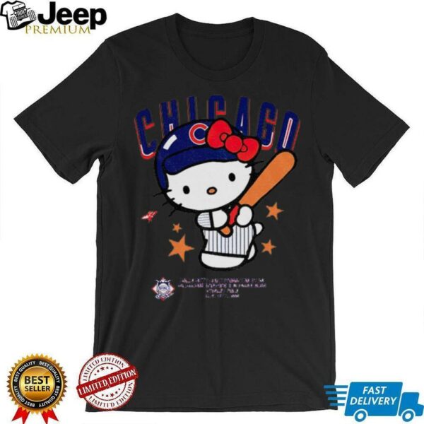 Hello Kitty Chicago Cubs MLB 2025 t shirt