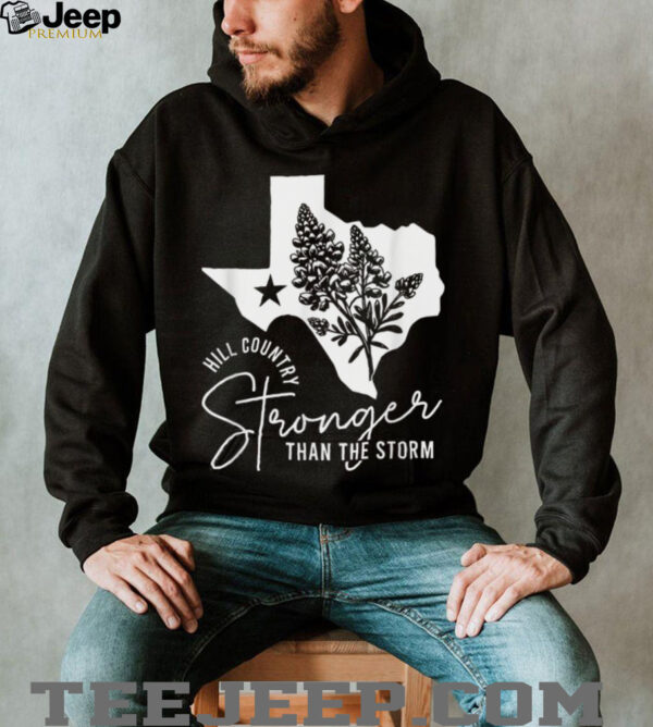 Hill Country Strong Than The Storm Camp Mystic Survivor T Shirt