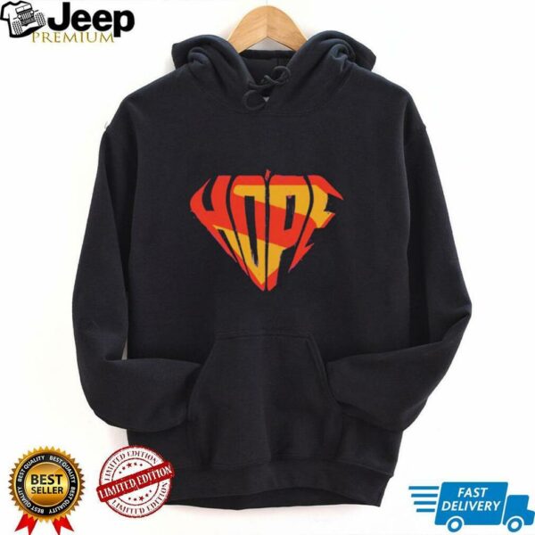 Hope Superman logo shirt