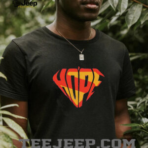 Hope Superman logo shirt