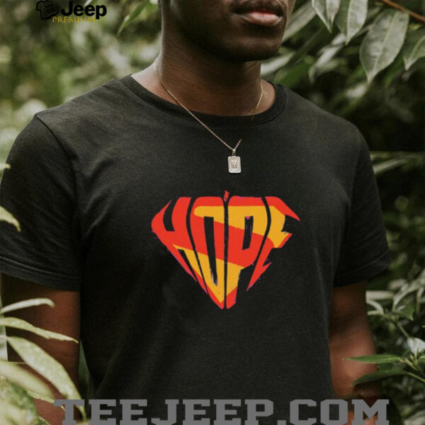 Hope Superman logo shirt