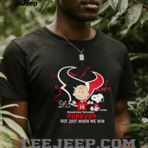 Houston Texans Charlie Brown Snoopy Texans Forever Not Just When...