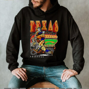 Houston Texas Baseball player skeleton art shirt