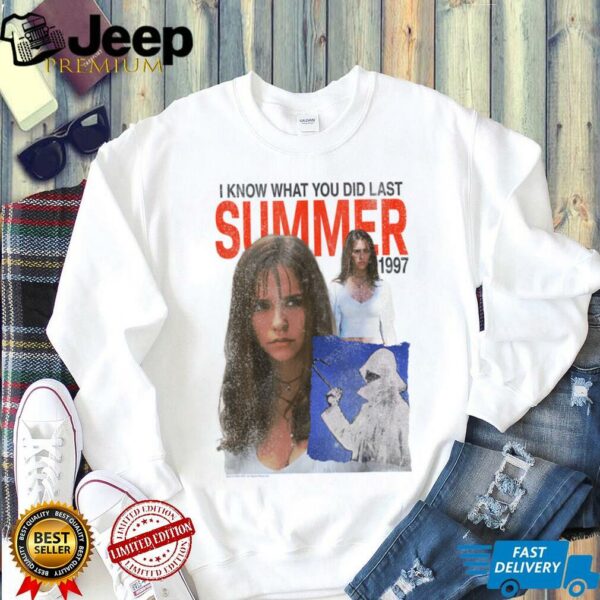I Know What You Did Last Summer Poster Collage Retro Horror T Shirt