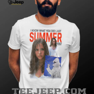 I Know What You Did Last Summer Poster Collage Retro Horror T Shirt