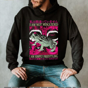 I am not misguided I am simply freestyling Japanese shirt