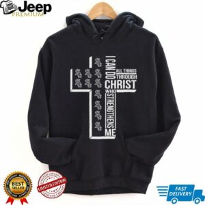 I can do all things through christ who strengthens me Chicago White Sox cross shirt