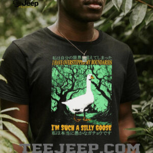 I have overstepped my boundaries I’m such a silly goose Japanese shirt
