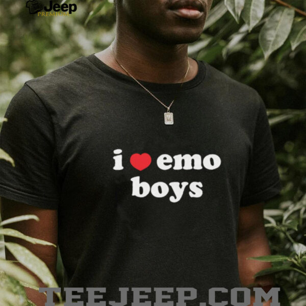I love emo boys shirt
