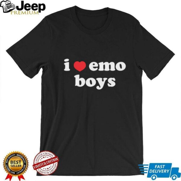 I love emo boys shirt