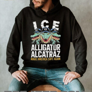 ICE Alligator Alcatraz Make America Safe Again T shirt