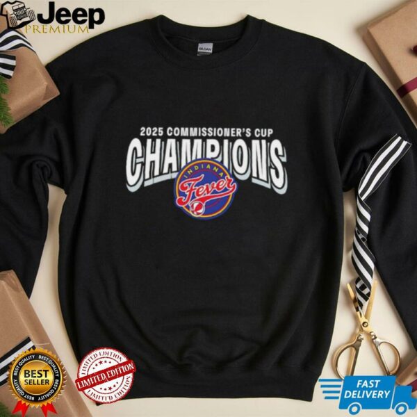 Indiana Fever 2025 WNBA Commissioner’s Cup Champions shirt