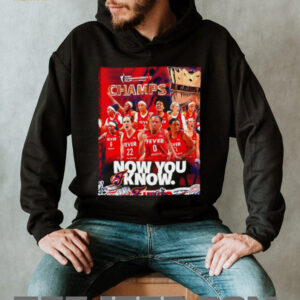 Indiana Fever 2025 WNBA Commissioner’s Cup Champs now you know shirt