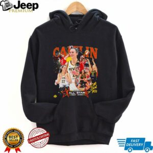 Indiana Fever Caitlin Clark 2025 WNBA All Star Game signature shirt