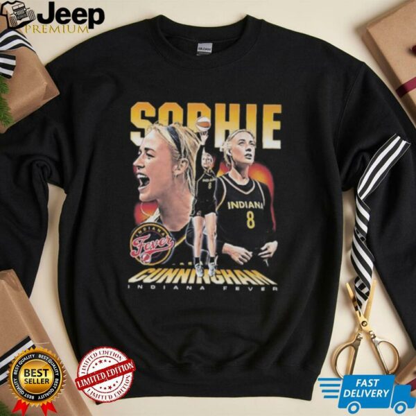 Indiana Fever Sophie Cunninghamel Vintage Graphic T shirt