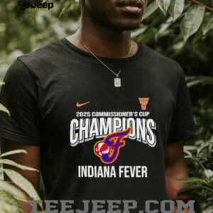 Indiana Fever x Nike 2025 WNBA Commissioner’s Cup Champions shirt