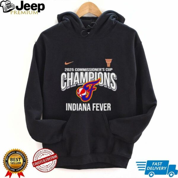 Indiana Fever x Nike 2025 WNBA Commissioner’s Cup Champions shirt