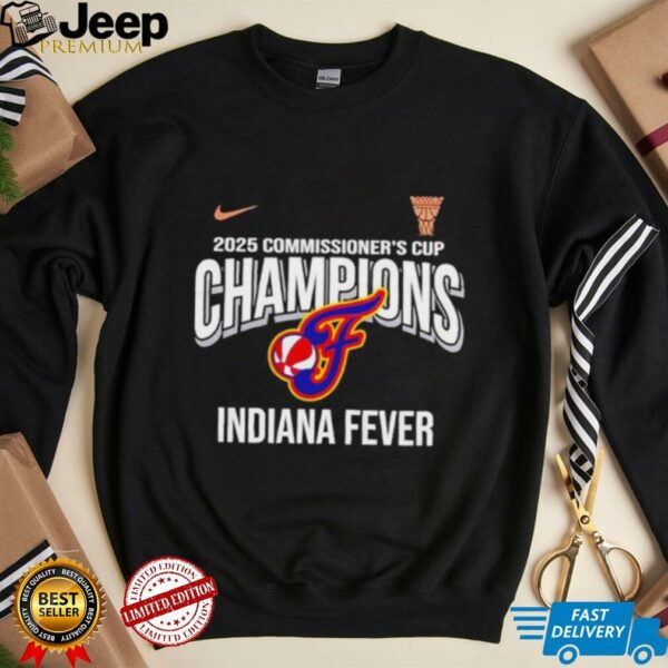 Indiana Fever x Nike 2025 WNBA Commissioner’s Cup Champions shirt