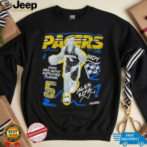Indiana Pacers Jalen Rose NBA most improved player shirt