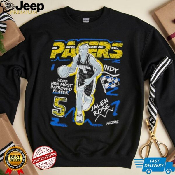 Indiana Pacers Jalen Rose NBA most improved player shirt
