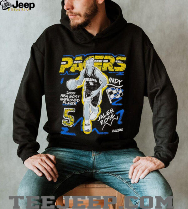 Indiana Pacers Jalen Rose NBA most improved player shirt