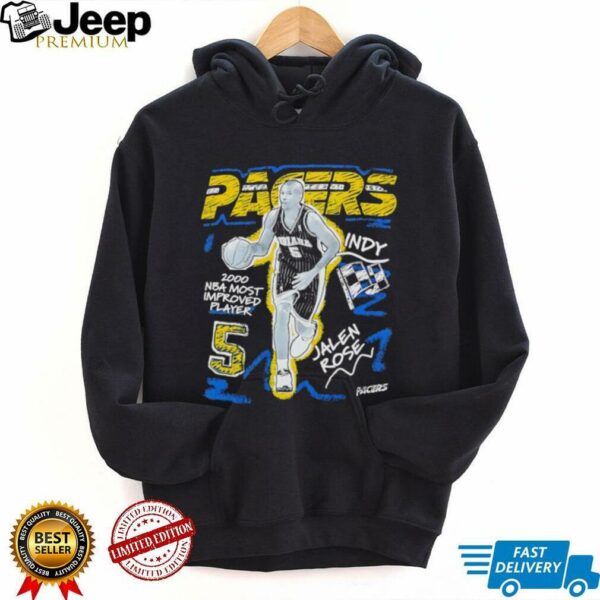 Indiana Pacers Jalen Rose NBA most improved player shirt
