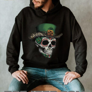 Irish I Were Mexican Sugar Skull T Shirt