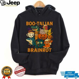 Italian Brainrot Characters Halloween Themes Costume Party Pullover Shirt