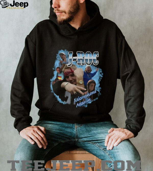 J Roc Jonathan Torrens microphone assassin graphic shirt