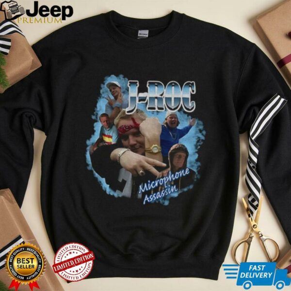 J Roc Jonathan Torrens microphone assassin graphic shirt