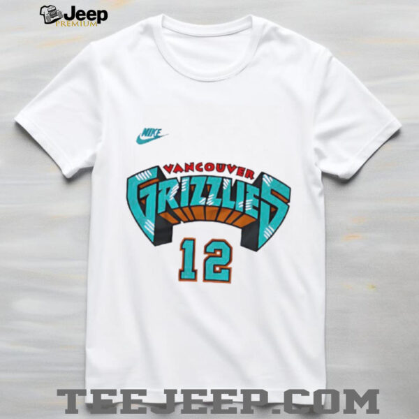 Ja Morant Vancouver Grizzlies NBA logo shirt
