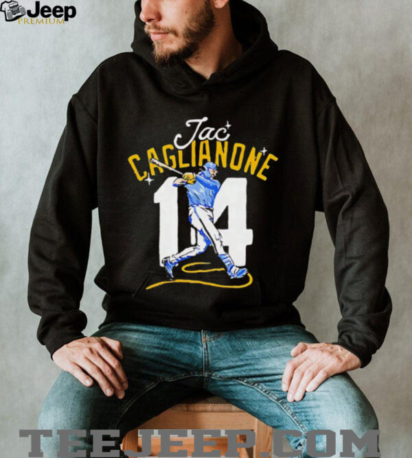 Jac Caglianone player Kansas City Royals baseball retro shirt