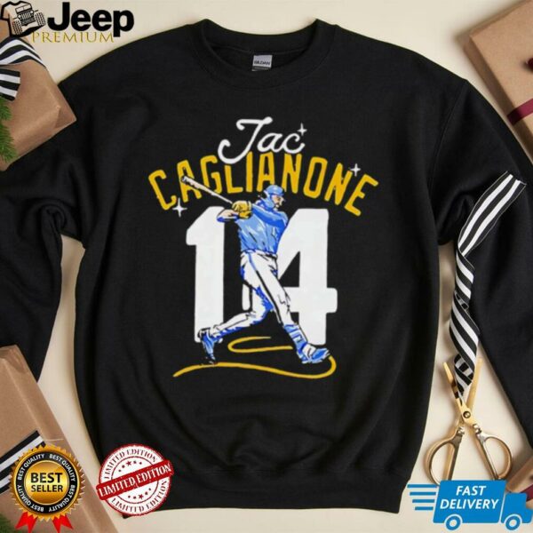 Jac Caglianone player Kansas City Royals baseball retro shirt