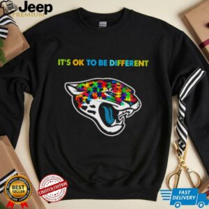 Jacksonville Jaguars Autism it’s ok to be different Shirt