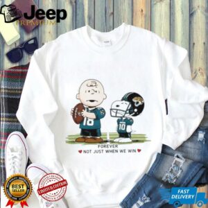 Jacksonville Jaguars Charlie Brown Snoopy Jaguars Forever Not Just When...