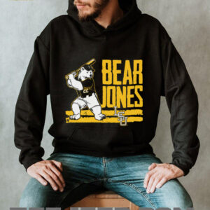 Jared Jones Bear LSU Baseball Shirt