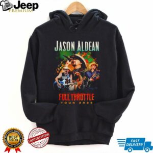 Jason Aldean Full Throttle Tour 2025 signature shirt