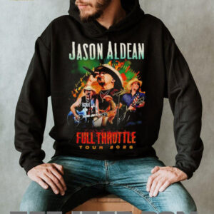 Jason Aldean Full Throttle Tour 2025 signature shirt