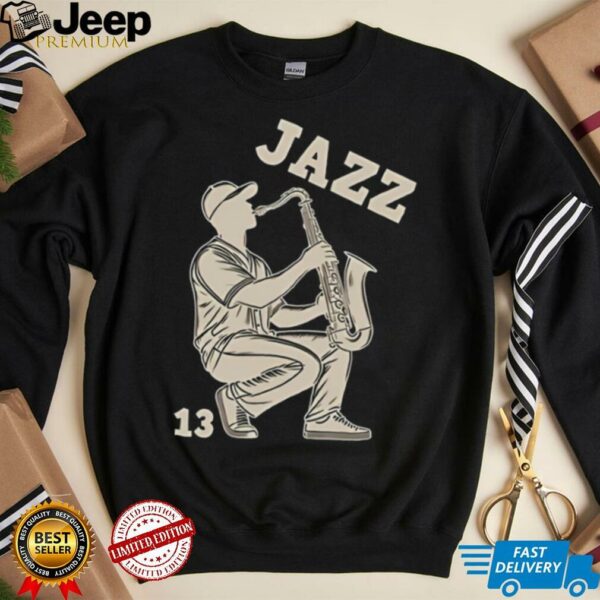 Jazz Chisholm Jr playing saxophone New York Yankees Baseball MLB World Series Champs shirt