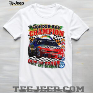 Jeff Gordon Wonder boy champion Dupont race car Nascar shirt