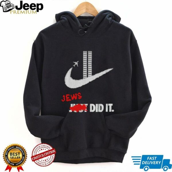 Jews Did It Nike logo September 11 attacks shirt