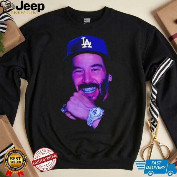 John Wick Keanu Reeves Diamond hat LA shirt