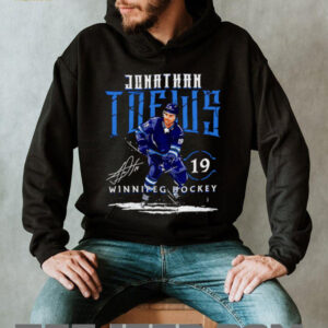 Jonathan Toews Winnipeg Jets hockey signature shirt