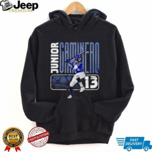 Junior Caminero player Tampa Bay Rays MLB 2025 signature graphic shirt