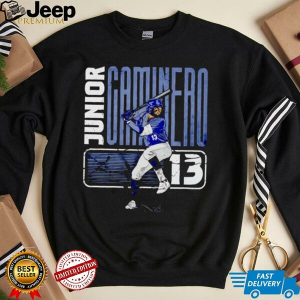 Junior Caminero player Tampa Bay Rays MLB 2025 signature graphic shirt