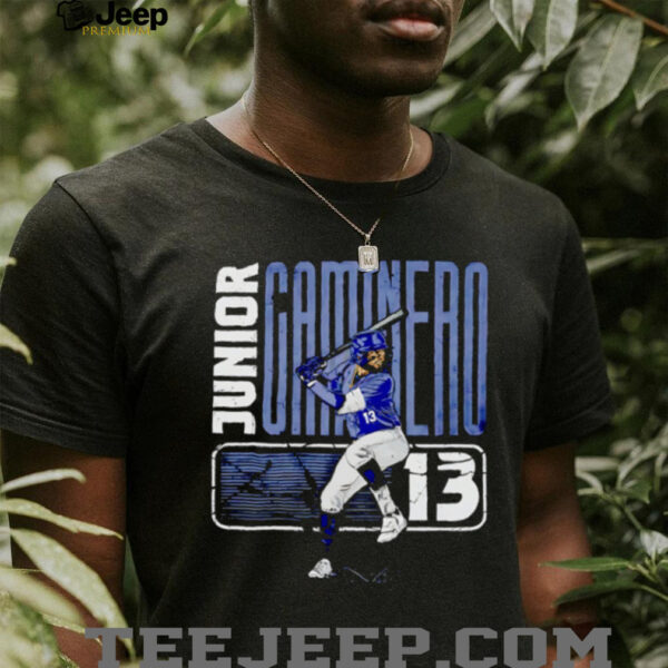 Junior Caminero player Tampa Bay Rays MLB 2025 signature graphic shirt