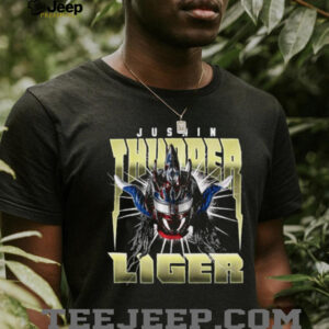 Jushin Thunder Liger Big Head NJPW shirt