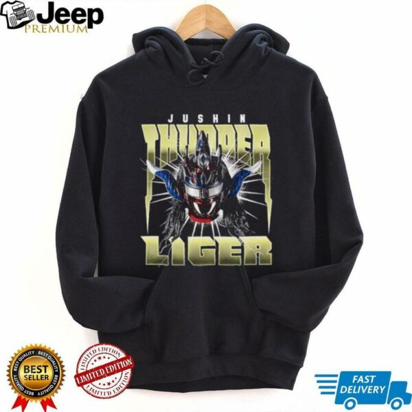 Jushin Thunder Liger Big Head NJPW shirt