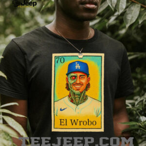 Justin El Wrobo Wrobleski Los Angeles Dodgers shirt